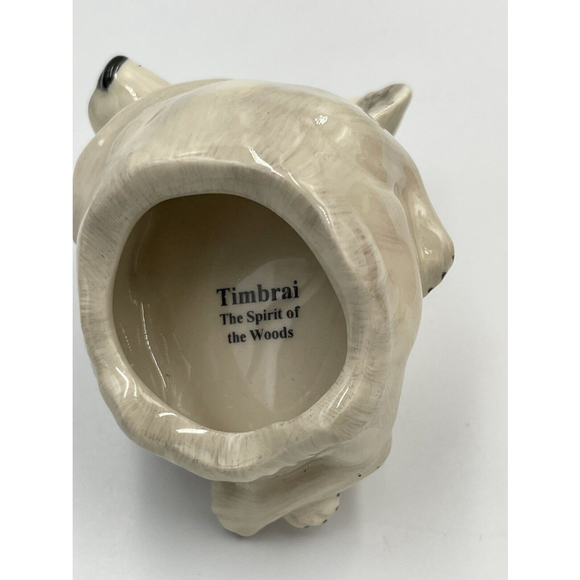 Kevin Francis Face Pot The White Wolf Limited Edition Numbered NIB Trinket Box - Picture 8 of 10